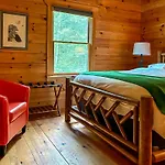Waterfront Secluded Log Cabin